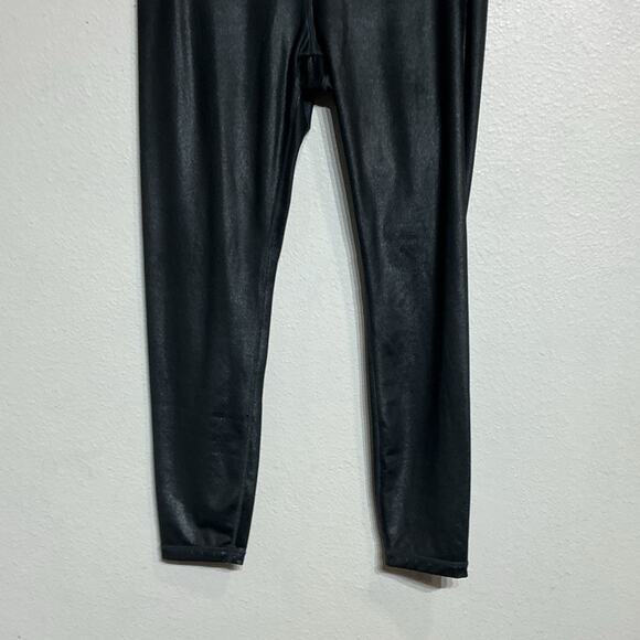 Athleta Black Shimmer High Waist Leggings Sz SP - Picture 4 of 11